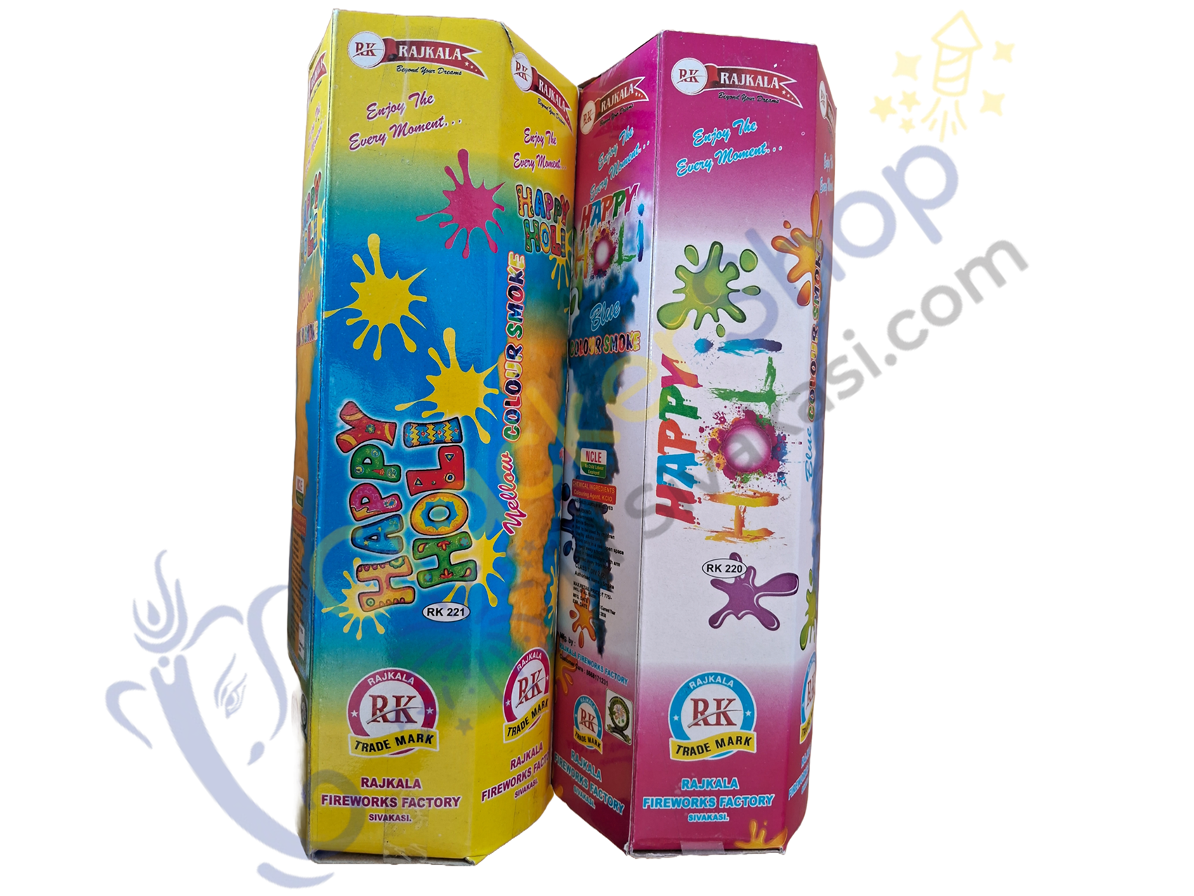 HAPPY HOLI SMOKE (DIFFERENT COLORS SMOKE)