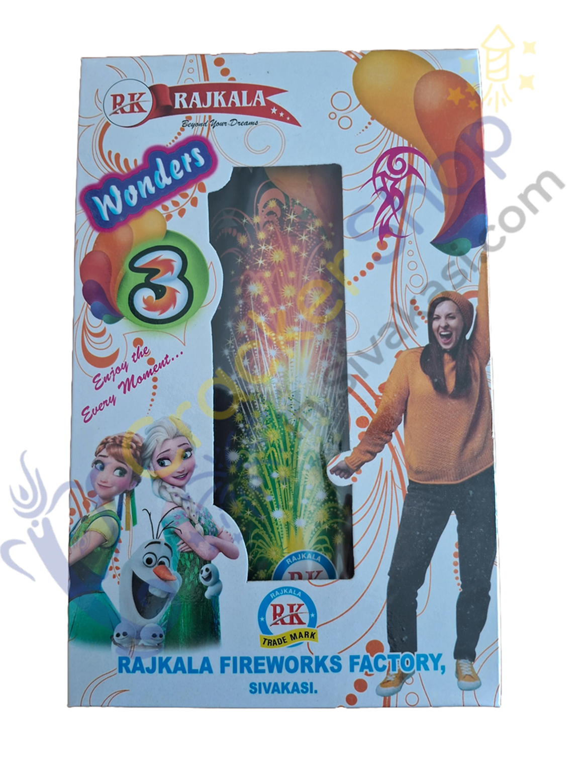 WONDERS 3 (ONE BY ONE, 3 COLOR FOUNTAIN)