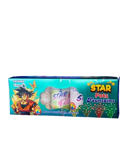 STAR POTS SHOWER (5PCS)